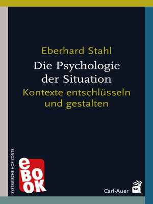 cover image of Die Psychologie der Situation